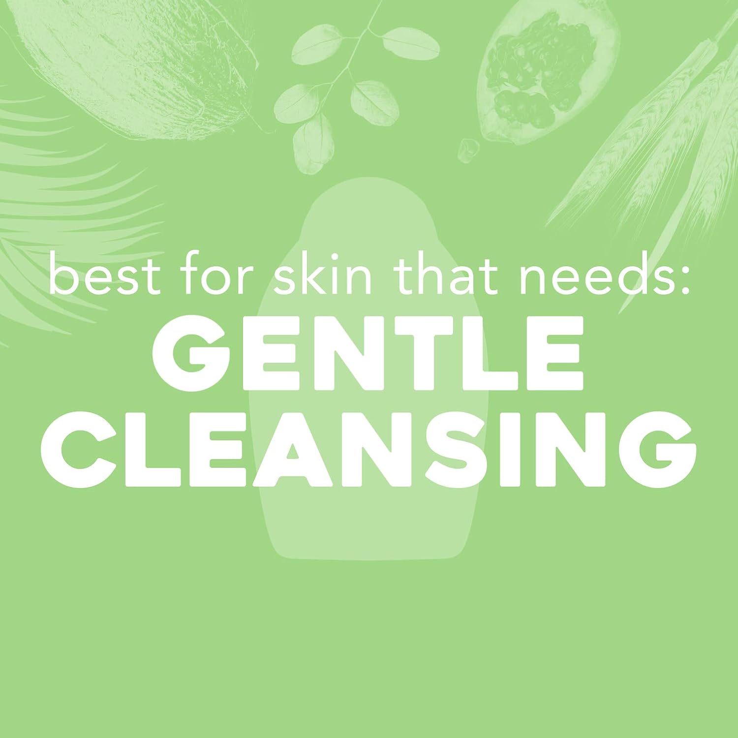 OGX Sensitive + Pink Sea Salt & Rosewater Sulfate-Free Soothing Body Scrub with Healing Rose Quartz, Gentle Exfoliating Daily Body Wash to Soften & Smooth Skin, 19.5 Fl Oz - Image 6