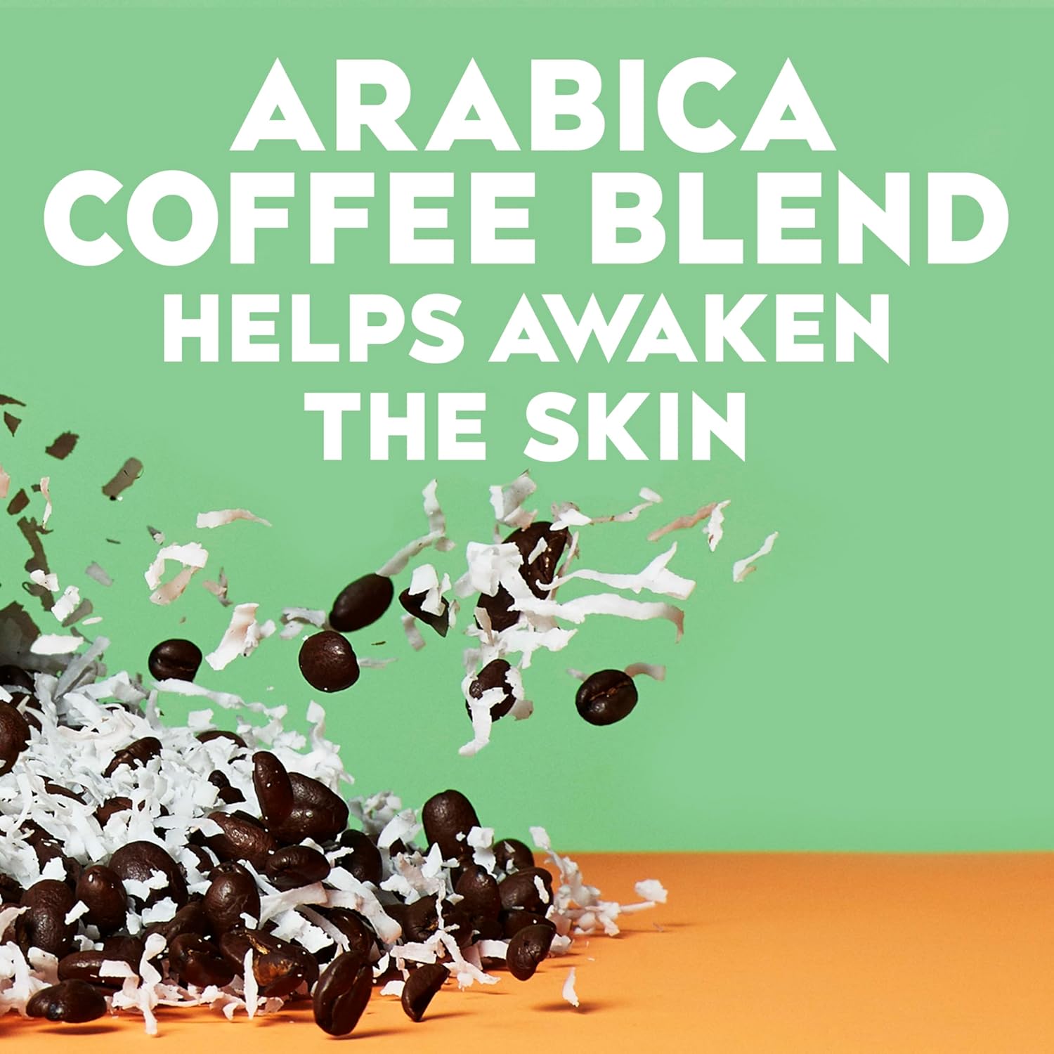 OGX Smoothing + Coconut Coffee Exfoliating Body Scrub with Arabica Coffee & Coconut Oil, Moisturizing Body Wash for Dry Skin, Paraben-Free with Sulfate-Free Surfactants, 19.5 Fl Oz - Image 5